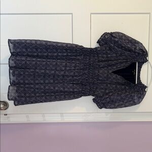 Blue Pattern Dress